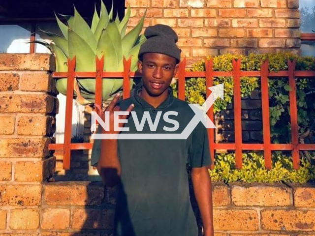 Picture shows 21-year-old Tshepang Nyathi stabbed to death during Spring Day celebrations in Refilwe, Cullinan, South Africa. Note: Private photo. (Harrisons)