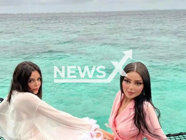 Influencers Rahaf Al Gahtani (left) and Morawaj Al Rahili (right) were fined by Saudi authorities allegedly for their offending statements in a video during their trip to the Maldives. Note: Private picture (Newsflash)