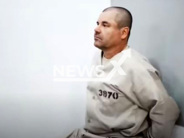 Description: El Chapo Guzman. Note: This photo is a screenshot from a video (Newsflash).