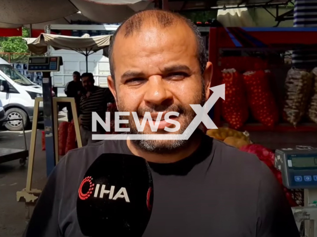 Sadik Kocadalli (pictured) who was filmed flying together with an umbrella during a storm in the district of Kadirli in Osmaniye, Turkey in 2019, volunteers for the space travel. Note: Picture is a screenshot from a video (Newsflash)