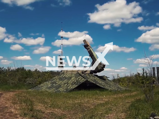 Combat work of the crews of the S-300V anti-aircraft missile system in May 2022. Note: Photo is a screenshot from a video(Ministry of Defense of Russia/Newsflash).