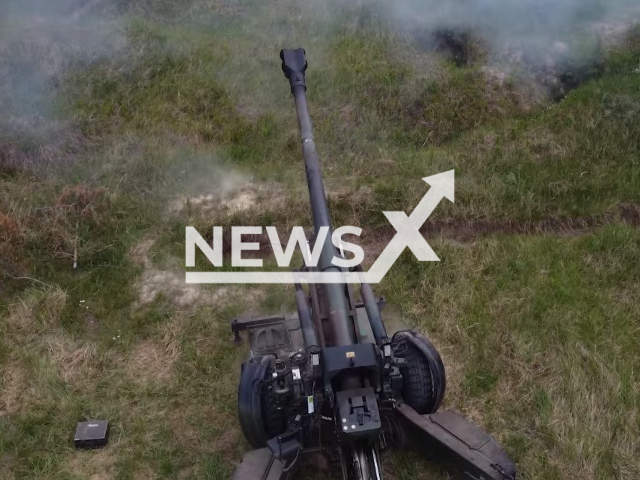 155 mm FH70 howitzers are already destroying the enemy on the front line - Operational Command "Zahid" in May 2022. Note: Photo is a screenshot from a video(@pressOKzahid/Newsflash).