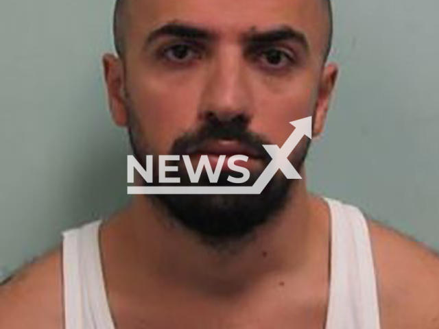 Izzet Eren, 39, a Turkish national, who absconded from prison in Turkey while serving a 21-year-sentence for offences in the UK has been arrested following a joint operation between the Metropolitan Police Service, National Crime Agency and Moldovan authorities, in Chisinau, Moldova on 26th May 2022. Note: Police picture (Metropolitan Police/Newsflash)