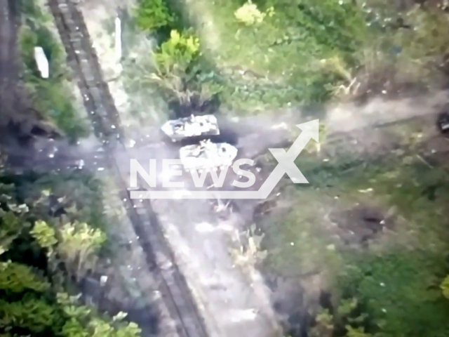 The Command of the Assault Troops of the Armed Forces of Ukraine shared the footage of how the combat vehicle of the Russian airborne troops was disposed of in the Ukrainian land.  Note: This picture is a screenshot from the video (www.dshv.mil.gov.ua/Newsflash).