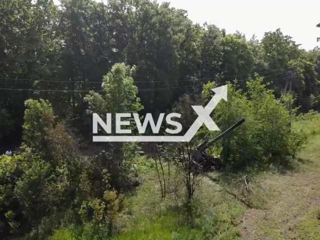 Under the blow of 'Hyacinth' the forces of the DPR 'grind' the positions of nationalists near Avdiivka. Note: Picture is a screenshot from a video (Press Service of the UNM DPR/Newsflash)