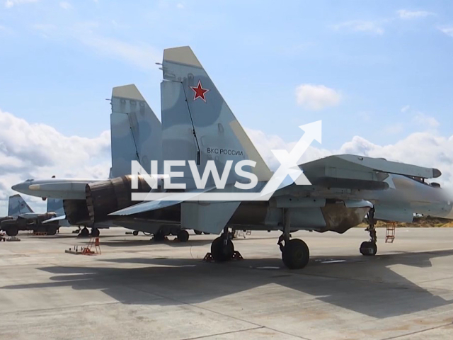 Combat work of the Su-34 on the infrastructure of the Armed Forces of Ukraine in June 2022.
Note: Photo is a screenshot from a video(Ministry of Defense of Russia/Newsflash).