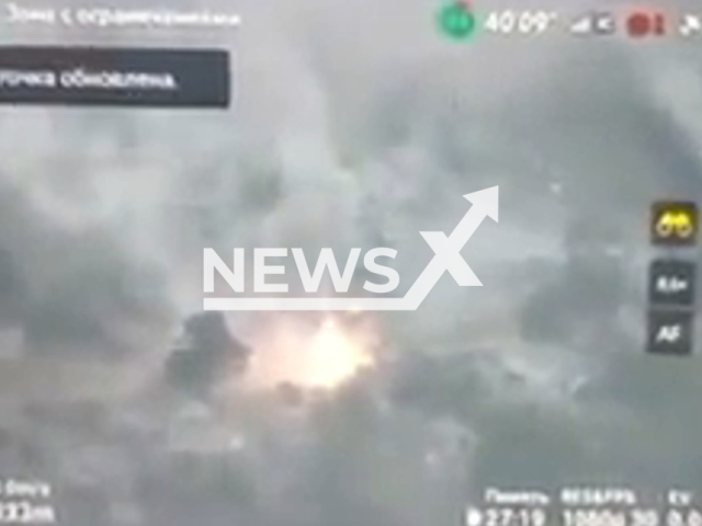 Lviv paratroopers destroyed the warehouse of the occupiers ammunition in June 2022. Note: Picture is a screenshot from a video (@80brigade/Newsflash)