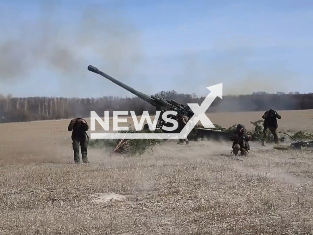 Combat work of the 44th Separate Artillery Brigade named after Hetman Daniel the Apostle in June 2022. Note: Picture is a screenshot from a video (@44art.br/Newsflash)