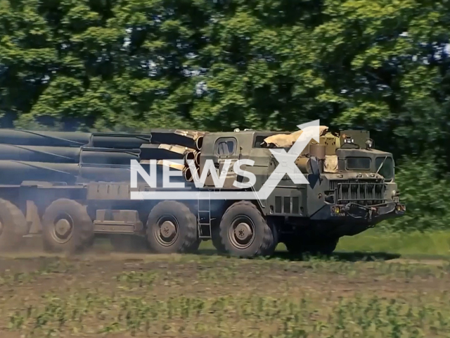 Combat work of the MLRS 'Smerch' in June 2022. Note: Picture is a screenshot from a video (Ministry of Defense of Russia/Newsflash)