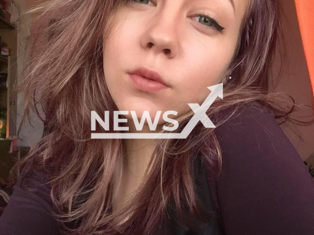 Ukrainian university student, identified only as Mariia, 21, (pictured) was found dead in a room at the Mlada Garda dormitory in Bratislava, Slovakia on 3rd June 2022. Note: Private photo. (@mariia.kruxlaya/Newsflash)