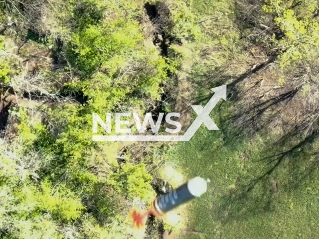 Fighters of the Royal Brigade shared a video of the destruction of the Russian soldiers in the trenches with the help of a drone in Ukraine.
Note: This picture is a screenshot from the video.
(@24th.brigade/Newsflash)