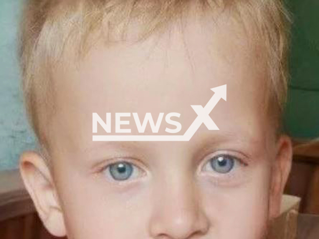 Vova Pashchenko  five-year-old  killed by mother and stepfather  in Krasnodar, Russia, on 9th June, 2022.   Note: Private photo.   (Newsflash)