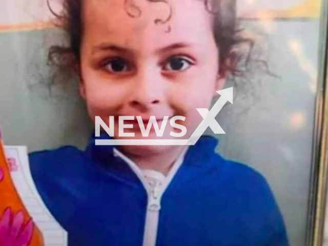 Elena Del Pozzo, 4,  was seen being picked up from school and her body was found in a field in Mascalucia, Italy, in June, 2022. Note: Private photo.  (Newsflash)