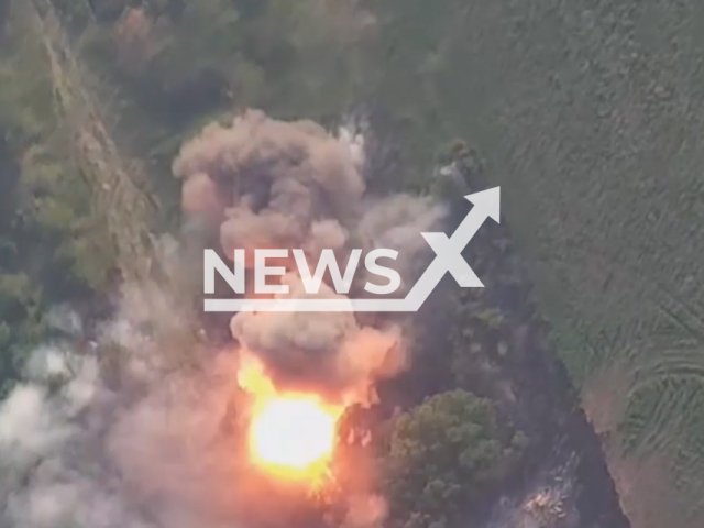 Destruction of Ukraine's manpower and military equipment by the Russian Armed forces in Ukraine.
Note: This picture is a screenshot from the video.
(@mod_russia/Newsflash)