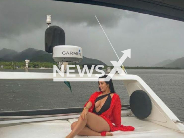 Jessica Andrade da Silva, 28-years-old, was arrested on Wednesday (22 June), in Salvador, Brazil,  and is suspected of leading a criminal organization. 
 
Note: Private photo.  (Newsflash)