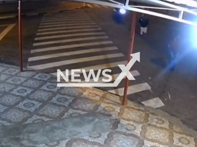 A drunk driver, 21, ran over and killed a 42-year-old woman in the Jardim Fernanda neighborhood, in Campinas, Brazil on, 21st June 2022. Note: Picture is a screenshot from a video (Newsflash)