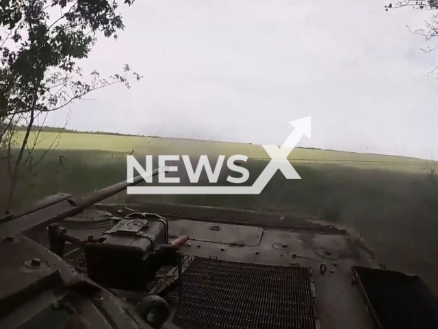 The Russian Defense Ministry published footage of the strike on the positions of the Armed Forces of Ukraine by motorized rifles of the Western Military District. Note: Picture is a screenshot from a video (Ministry of Defense of Russia/Newsflash)