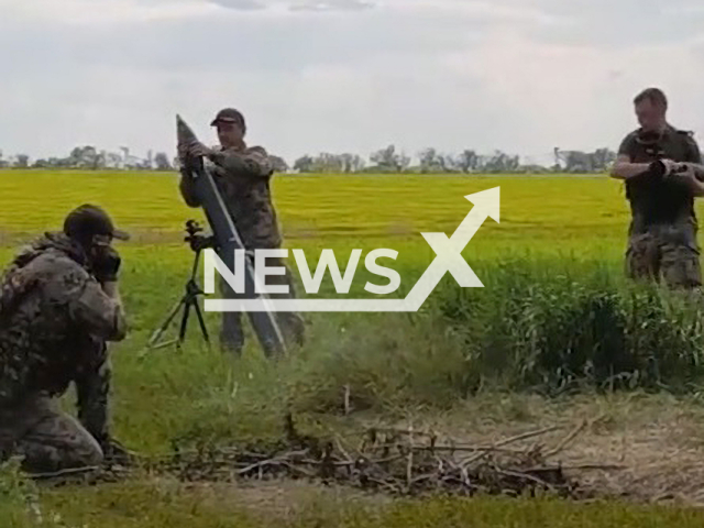 The 68th Jaeger Brigade soldiers are acting against their enemy. Note: Picture is a screenshot from a video (@68brigade/Newsflash)