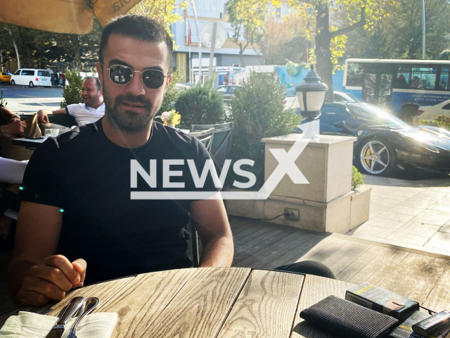 Military officer Berkay Urcan, 28, allegedly killed his police officer girlfriend Kubra Acar, 24, in Balikesir, Turkey on 24th June 2022. Note: Picture is private (Berkay Urcan/Newsflash)