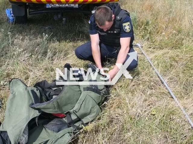 Pyrotechnics removed 59 ammunition on June 27th in the open territories and fields of the Nikolaev area. Note: Picture is a screenshot from a video (@MNS.GOV.UA/Newsflash)