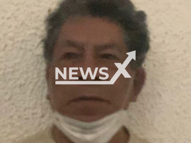 Andres Mendoza , serial killer arrested in Atizapan de Zaragoza, Mexico, in 2021.  Note: Police photo. (@FiscaliaEdomex/Newsflash)