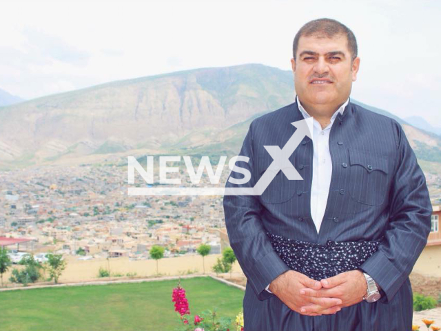 Kawan Ismael, dean of the faculty of law at the Salahaddin University, was allegedly killed by Aras Mahdi Qassim in Erbil, Iraq on 28th June 2022. Note: Picture is private (@drkawan/Newsflash)