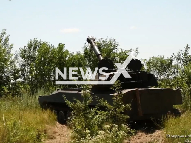 Soldiers of the 59 separate motorized infantry brigade named after Yakov Handziuk destroyed two armored vehicles with ammunition of Russian invaders in the East of Ukraine. Note: Picture is a screenshot from a video (@59ompbr.com.ua/Newsflash)