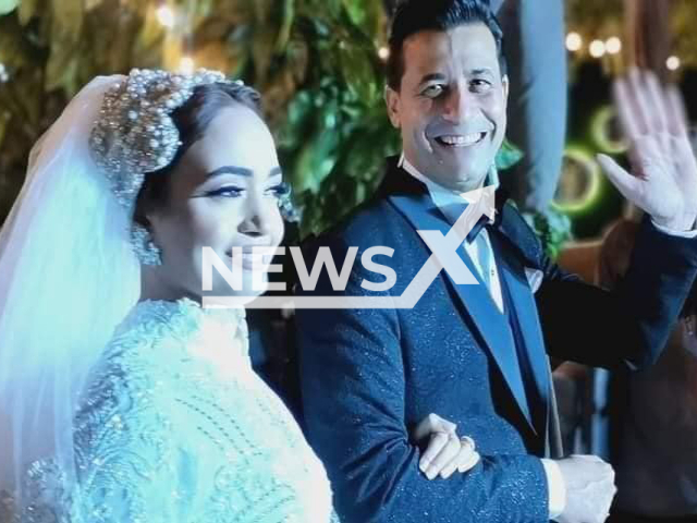 Amr Oraiba and his wife Fatima Mamdouh died after they had a traffic accident in El Tor, Egypt, returning home from their honeymoon. Note: Picture is private (Newsflash)