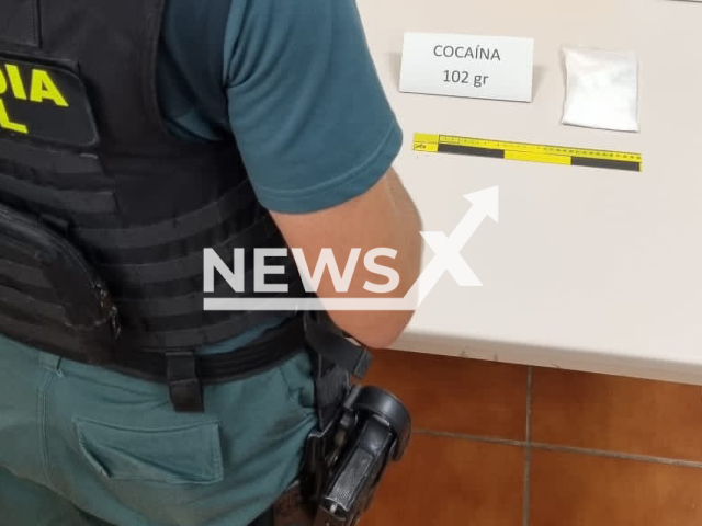 The cocaine seized to reportedly Irish and British tourists in Sant Antoni, Balearic Islands, eastern Spain, July 2022.
Notes: Licenced picture (Newsflash)