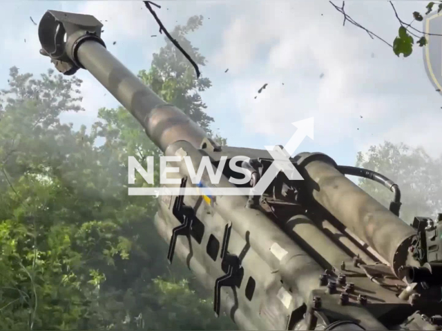 Battles for settlements in the Luhansk region in Ukraine. Note: Photo is a screenshot from the video (National Guard of Ukraine/Newsflash)