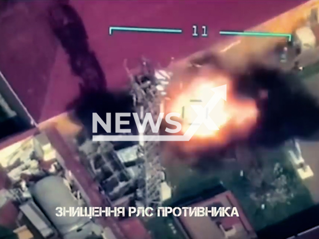 Battles for the Snake Island in Ukraine.
Note: This picture is a screenshot from the video.
(@okPivden/Newsflash)