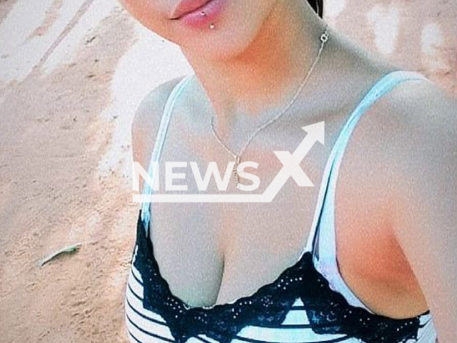 Andressa Souza (20) who died in July 2022 after spending 24 days in the Intensive Care Unit in Dourados, Mato Grosso do Sul in Brazil, after  infection caused by a piercing.
Note: Private photo(Newsflash).