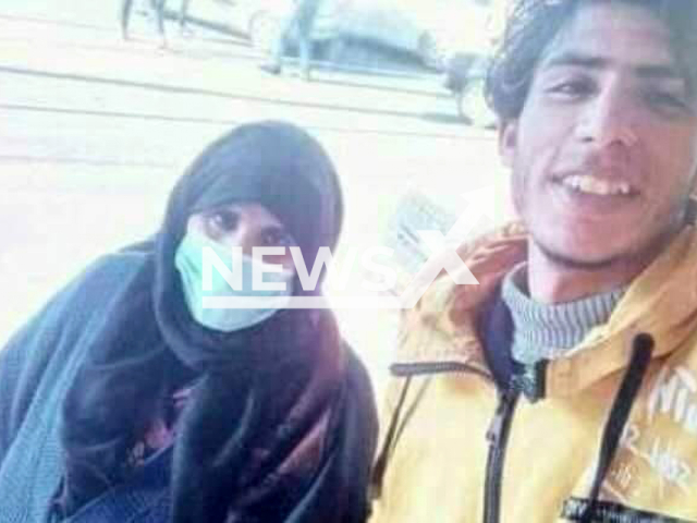 Libyan, Marei Bokhurm, who launched a campaign for donations to treat his mother's cancer (both pictured) but died in a traffic accident. Note: Private photo. (Newsflash)