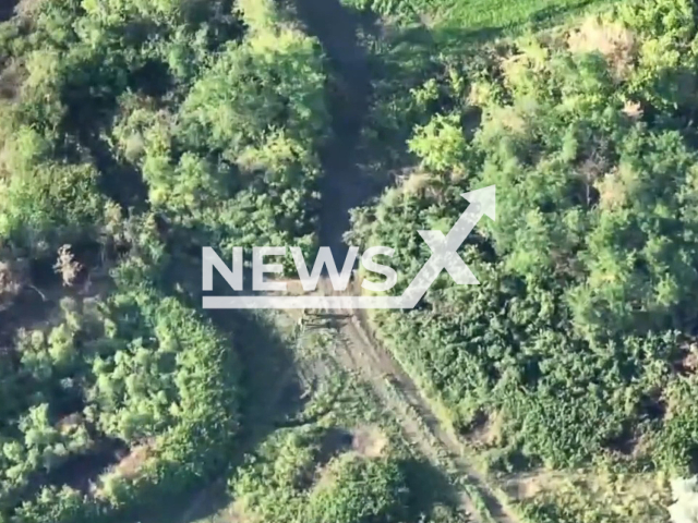 Soldiers of the the Dnipropetrovsk Separate Brigade of the Territorial Defense Forces destroyed the observation point of the Russian occupiers, in Ukraine. Note: Picture is a screenshot from a video (Dnipropetrovsk Separate Brigade of the TDF/Newsflash)