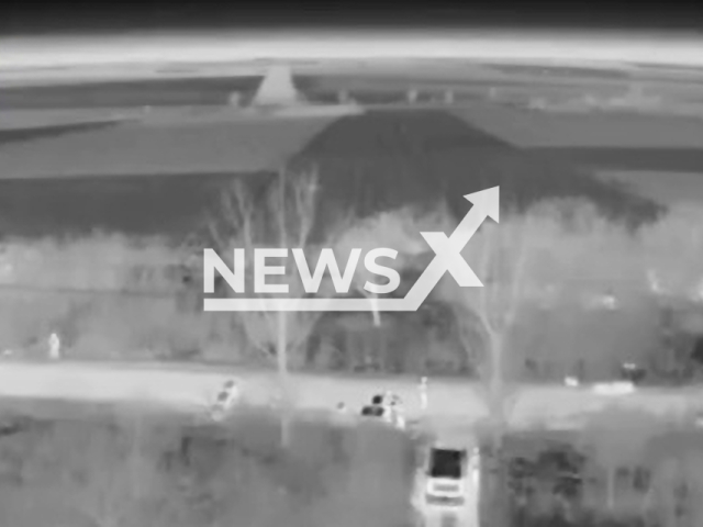 The Ukrainian Air Intelligence crew releases the R18 bomber drone on a combat mission somewhere in Ukraine in undated footage.
R18 is an unmanned aerial vehicle developed by a non-governmental organization "Aerial reconnaissance.
Note: This picture is a screenshot from the video.
(@aerorozvidka/Newsflash)