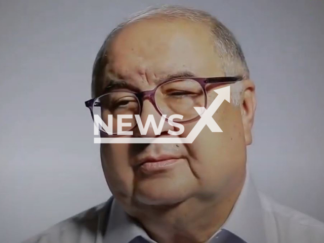 Picture shows Russian businessman Alisher Usmanov in undated footage. He had his EU assets frozen because he is on the list of EU-sanctioned supporters of Russian President Vladimir Putin.
Note: Photo is a screenshot from a video. (Newsflash)