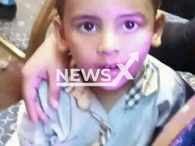 Egyptian boy, Samir Mohamed, 5, poses in an undated photo. He died after drinking cold water in Tanta city, Egypt. Note: Private photo. (Newsflash)