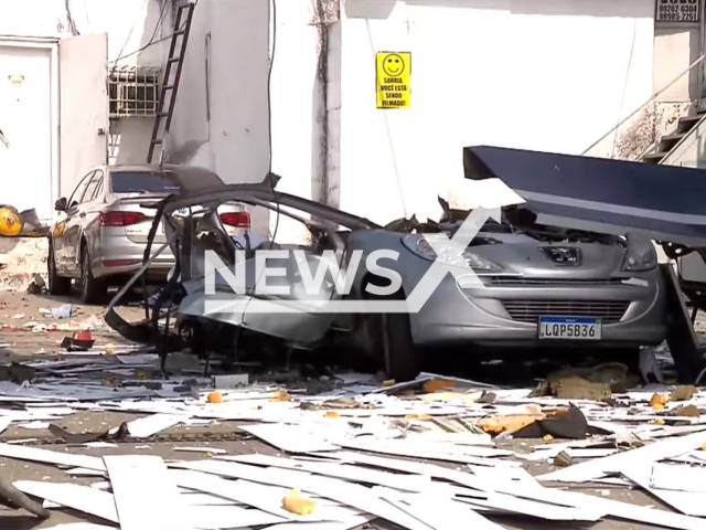 Picture shows the exploded car at a gas station in Sao Francisco Xavier, Rio de Janeiro, Brazil on Tuesday, July 26, 2022.
The driver Mario Magalhaes da Penha was taken to hospital and underwent surgery.
Note: Photo is a screenshot from a video(Newsflash).