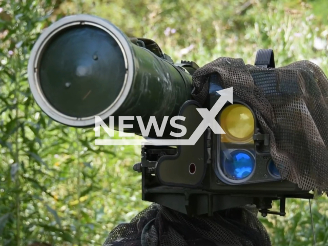 Picture shows a launcher with missile container, part of a Stugna-P anti-tank guided missile system, in Ukraine an undated photo. Soldiers of the anti-tank unit of the 80th Airborne Assault Brigade of the Ukrainian Armed Forces used the Stugna-P against Russian troops in Ukraine. Note: Picture is a screenshot from a video (@www.dshv.mil.gov.ua/Newsflash)