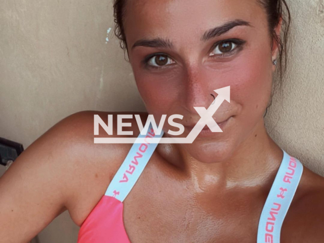 Sara Bartoli (30) poses in an undated photo shared recently on her Instagram account. 
The athlete was ran over by a car while jogging on Wednesday, July 27, 2022, in Mercatale, Italy. Note: Private photo(@sarabartoli8/Newsflash).