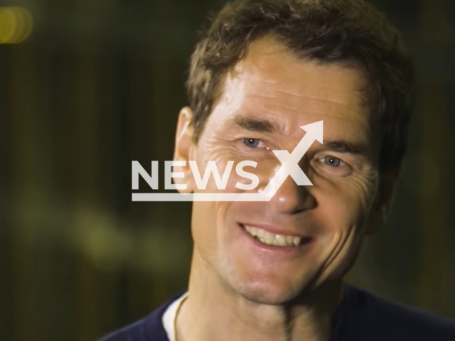 Jens Lehmann in an undated photo.
The former world-class goalkeeper threatened with losing his driver’s license.
Note: Photo is a screenshot from a video(Newsflash).