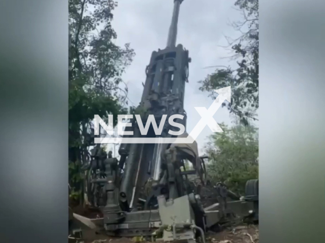 The Ukrainian military shoots with artillery on the Russian military positions in the Kharkiv region in Ukraine in undated footage.
The Ukrainian military from the 92nd separate mechanized brigade reportedly has destroyed 2 Russian self-propelled artillery installations
Note: Picture is a screenshot from a video (@92OMB/Newsflash)