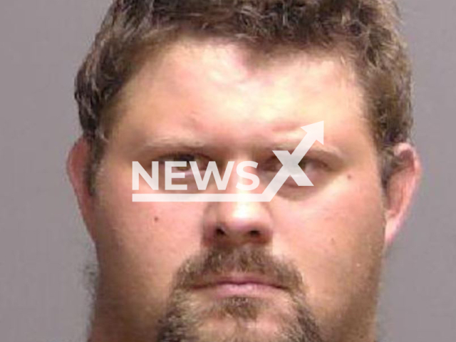 Picture shows suspect Peter James Strickland, 32,  in an undated photo. He was arrested for Unlawful Sexual Activity with Certain Minors on Thursday, June 28, 2022, in Flagler County,  Florida, USA.      Note: Police photo. (Flagler County Sheriff's Office/Newsflash)