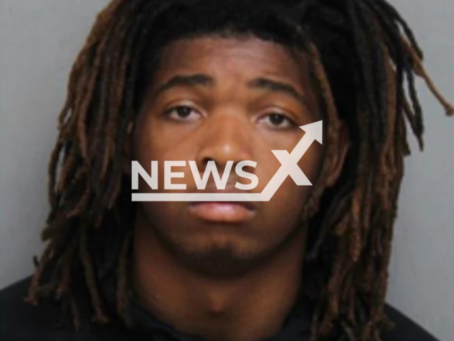 Photo shows Virginia man Isimemen Etute in an undated photo.
The player is back on the football field after he was  acquitted of killing a man named Jerry Smith, and will be playing at Iowa Western Community College.
Note: Police photo(Blacksburg Police Department/Newsflash).