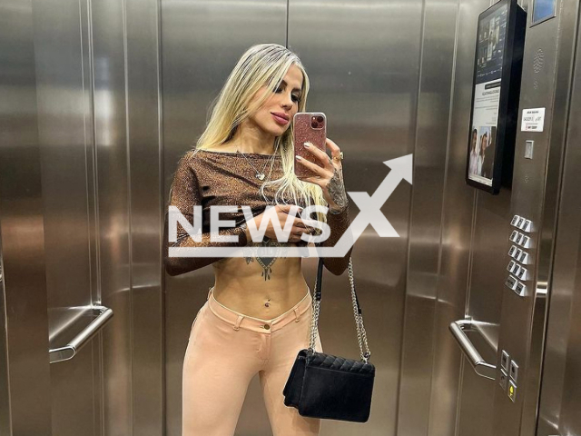 Vanessa Mesquita, the model in an undated photo. The model confessed that she underwent a vagina surgery, Brazil.
Notes: Private picture (@vanmesquita/Newsflash)