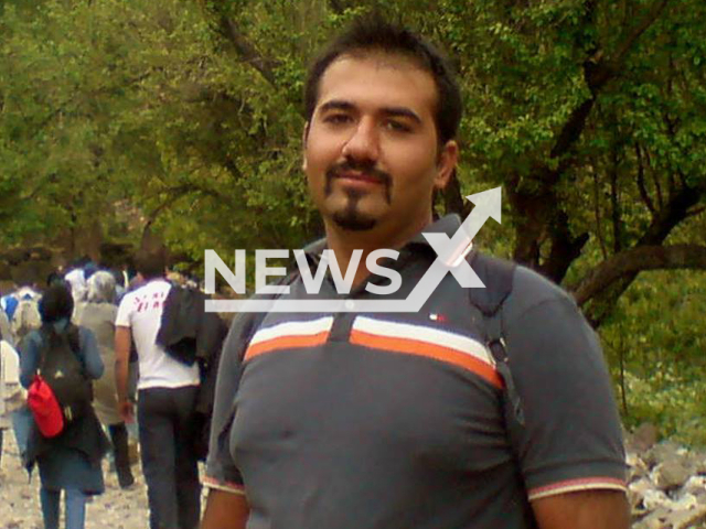 Soheil Arabi, 37, poses in undated photo. He was first sentenced to death in Iran in 2013 on charges of insulting the Islamic prophet Muhammad in his postings on Facebook and then his sentence was commuted in 2015 to several years imprisonment and two years of mandatory study of Islamic theology. Note: Picture is private (Soheil Arabi/Newsflash)