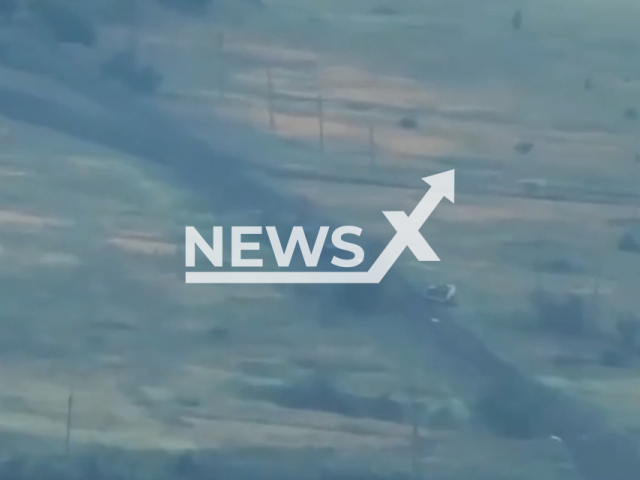 Soldiers from the 93rd separate mechanized brigade destroys Russian armored vehicles in Kharkiv region in Ukraine in undated footage.
The Russian soldiers who had survived the assault fled in terror.
Note: Picture is a screenshot from a video (@93OMBr/Newsflash)