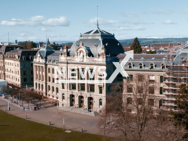 Photo shows the University of Bern, in Switzerland, undated. University of Bern develops improved vector vaccine against Covid-19. Note: Photo is a screenshot from a video. (Newsflash)