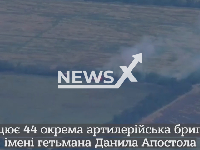 Fighters of the 44th separate artillery brigade destroys Russian military equipment on a battlefield in Ukraine in undated footage.
The 44th separate artillery brigade named after Hetman Danylo Apostol is a military unit within the artillery forces of the Armed Forces of Ukraine and was formed after the beginning of Russian aggression in the fall of 2014. 
Note: Picture is a screenshot from a video (@44art.br/Newsflash)