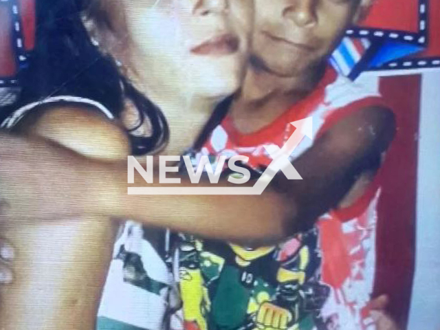 Mother Fabiana Pires Batista, 23, and son Gustavo Henrique, 7, pose in undated photo. They were killed by  Catia Barros Rabelo, so she can steal the woman's baby, in Porto Velho, Brazil in 2019.
 
Note: Private photo.  (Newsflash)